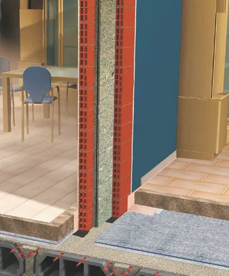 ChovACUSTIC para divisória de tijolo