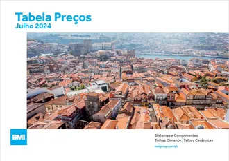 Design capa Tabela de Preços