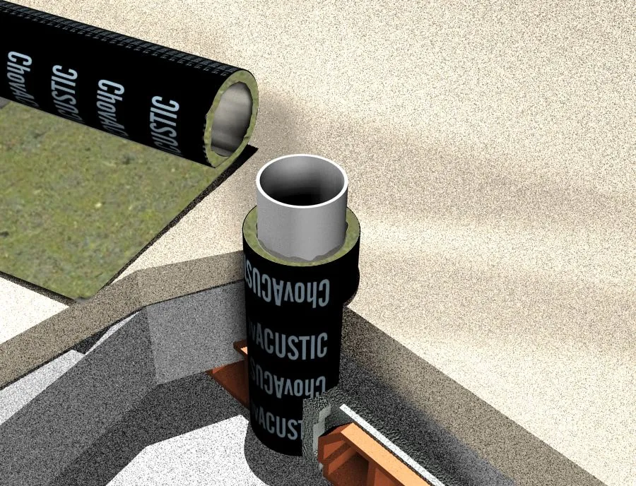 Sistema ChovACUSTIC FIELTEX para instalações