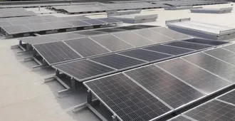 Solar fixações Plano Inclinado Este/Oeste
